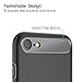 iSPECLE iPhone 8 Case 4.7 inch Dual Layer Hybrid iPhone 7 Protective Case Soft TPU Bumper Slim Solid PC Outer Cover, Shockproof Anti-Scratch Cell Phone Case Cover for Apple iPhone 8/7 Black