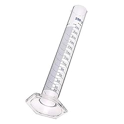 Thick Glass Graduated Cylinder Measuring Liquid Lab