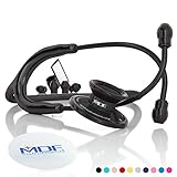 MDF Acoustica Deluxe Lightweight Dual Head Stethoscope - All Black (MDF747XP-BO)