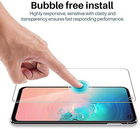 Samsung Galaxy S10e Tempered Glass Screen Protector [2 Pack] - Easy Installation and HD Clear