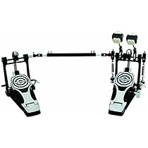 ddrum RXDP Bass Drum Pedal Double, Black and Chrome
