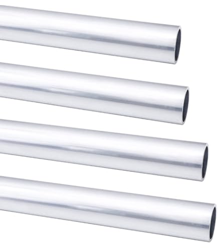 Feelers 2PCS Aluminum Tubing 3/16" (4.5mm) OD X 1/8" ID X 10" Length, 0.5mm Wall Thickness 7 thumbnail image