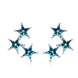 OSIANA Stud Earrings - Womens Titanium Stainless Steel Planted Glod Minimalist Earrings in Gift Box