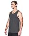 Under Armour Men's Charged Cotton Tank, Carbon Heather (090), XX-Large