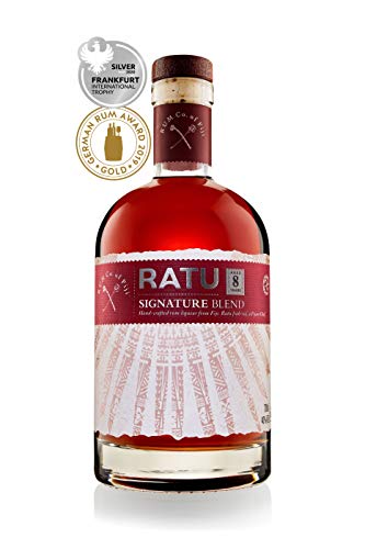 RATU Signature Blend 8 Jahre | 35% | 0,7 L | Gold prämierter Rum | süss & lecker