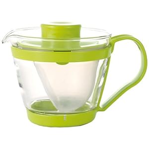 iwaki レンジのポット・茶器 グリーン 400ml K863-G