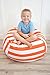 Soothing Company Stuffed Animal Bean Bag Chair for Kids - Extra Large Empty Beanbag - Kid Toy Storage Covers for Your Child's Stuffed Animals and Blankets | Premium Cotton Canvas (38