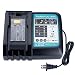 Biswaye Lithium Battery Charger DC18RC DC18RA for Makita 14.4V-18V LXT Lithium-ion Battery BL1815 BL1820 BL1830 BL1850 BL1840 BL1430 BL1415 with LED Screen