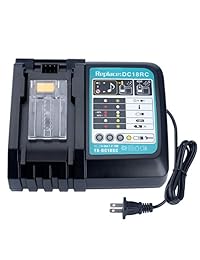 Cargador Biswaye DeWalt y cargador Makita