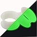 Longbeauty 11 Pair Thin Silicone Ear Skin Flexible Flesh Double Flared Ear Tunnels Expander Plugs Stretcher 11 Colors-6mm
