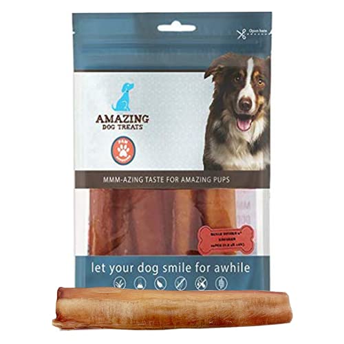 Bully Sticks 6 Inch [Extra Thick 20 Pcs/Pck] Premium Bully Stick