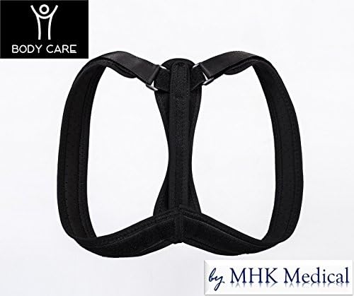 BODY CARE Posture Corrector Spinal Support - Physical Therapy Posture Brace for Men or Women - Back, Shoulder, and Neck Pain Relief - Posture Trainer (M - Medium) (36 - 45 inches)