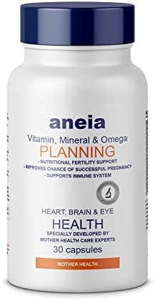 Aneia – Planning &amp; Fertility – Vitamin, Mineral &amp; Omega – Mother Health Supplement (30 capsules)