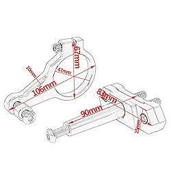 Lorababer Motorcycle for YZF-R15 CNC Aluminum