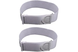 SUPVOX 2pcs Sleeve Garters Non Slip Shirt Sleeve Holders Armband for Women Men (Black)