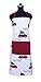 AMOUR INFINI Cotton Womens Apron for Kitchen, Grilling, Baking with Pockets & Adjustable Strap Washable, Reusable Spring Apron (27.5 x 33 Inches)