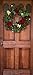 The Wreath Depot Belmont Silk Decorative Front Door Wreath 24 Inch, Full Handcrafted Spring Wreath, Designed in USA, Beautiful White Gift Box,