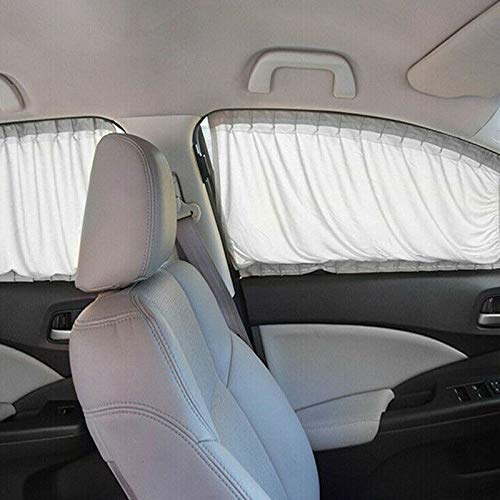 Electroprime Gray Auto Car Van Suv Window Curtains Anti Uv