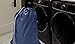 Nylon Laundry Bag - Locking Drawstring Closure and Machine Washable. These Bags will Fit a Laundry Basket or Hamper and Strong Enough to Carry up to Three Loads of Clothes. (Navy Blue)