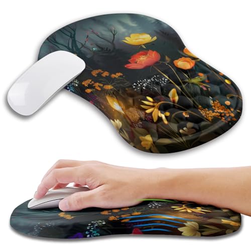 Kuosgm Ergonomic Mouse Pad Wrist Support