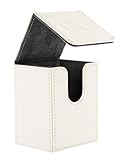 Flip Deck Case 80+ XenoSkin Standard Size White Card Game