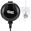 hygger Aquarium Air Pump, Ultra Silent <33dB Fish Tank Air Pump, 1.5W 420 ml/min High Energy Saving Air Pump with Air…