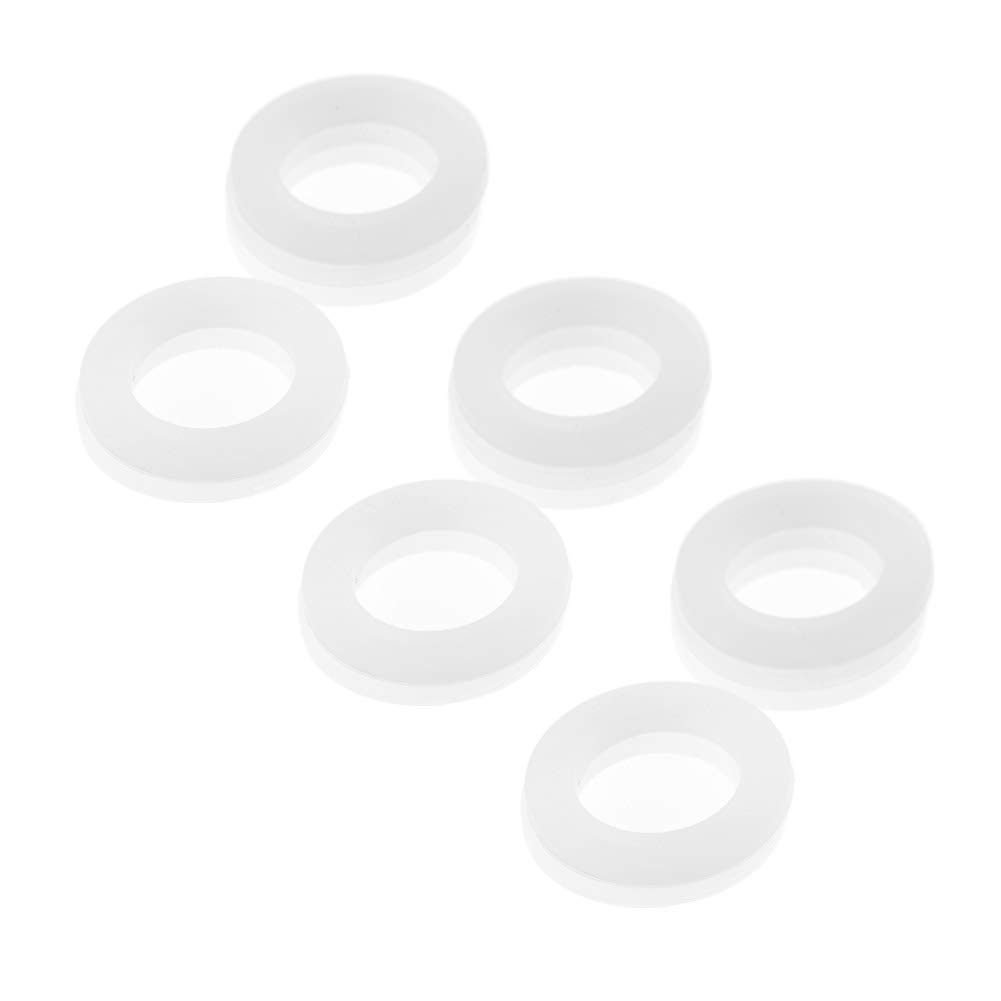 Silicone Washer, 15Pcs O-Rings Water Heater Seal Silicon Flat Gaskets Washer Avirulent Insipidity(3/4)