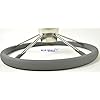 15-12-Stainless-Steel-5-Spoke-Destroyer-Steering-Wheel-with-Grey-Foam-Grip