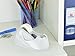 Acrimet Premium Desktop Tape Dispenser, Plastic, Non-Skid Base (Heavy Duty) (White Color)