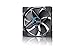 Fractal Design Venturi HP-14 Black - PWM - Computer Fan - Silent Fan - High Airflow - Long Life Time - FDB-Bearings - Aerodynamically Shaped Struts – 12v - 140 mm - Black (Single)