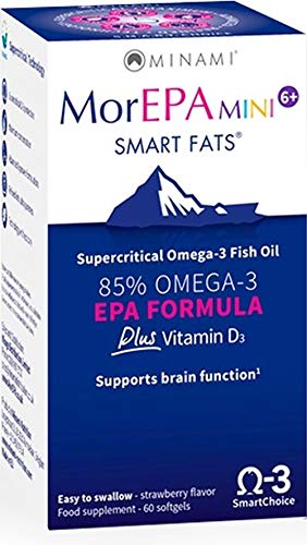Buy Minami Nutrition MorEPA Mini Junior - Omega 3 - 60 Softgels Online in  Vietnam. B003650KRE