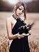 Doubnine Crescent Moon Drop Pendant Tassels Head Chain Black Beads Headband Retro Natural Stone Crystal Hair Accessories Headpiece for Women Bride Wedding (Black Small Beads)