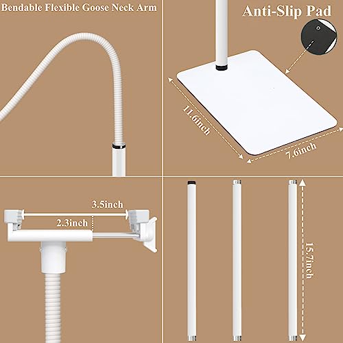 EYSAFT Baby Monitor Floor Stand Holder Mount Compactible for Nanit Pro & Flex Stand,Infant Optics DXR-8 Pro,VTech VM901/VM819/RM7764,Momcozy,HelloBaby,eufy E110,nooie IPC100,Motorola VM75/VM50G/VM44