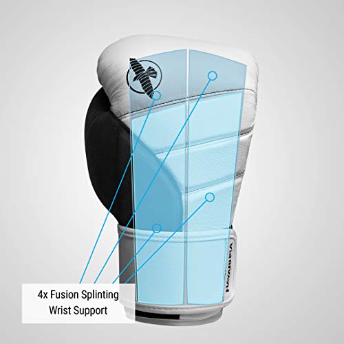 Hayabusa T3 Boxing Gloves White/Grey, 16oz Pricepulse