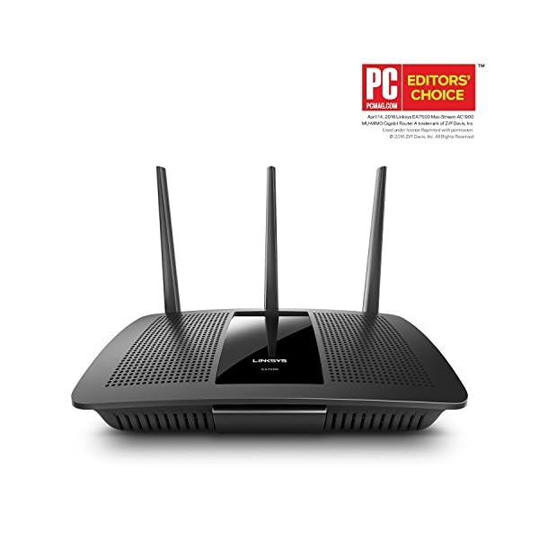 Linksys AC1900 Dual Band Wireless Router Max Stream EA7500 (Renewed) - Image 3