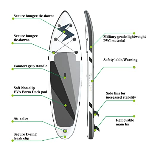 ALIFUN Paddle Board ISUP Inflatable Paddle Boards for Adults Inflatable Stand Up Paddle