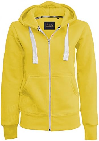 Ladies Girl NEW PLUS SIZE Zip Up Sweatshirt Hooded Hoodie Coat Jacket Top 8-5XL