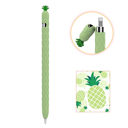 Funda para Apple Pencil 1ra Gen Diseño Fruta Verde Aguacate