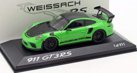 Amazon Co Jp Minichamps Wax02020097 1 43 Porsche 911 991 Gt3 Rs Weissach Package 2018 Lizard Green Custom Made Hobby