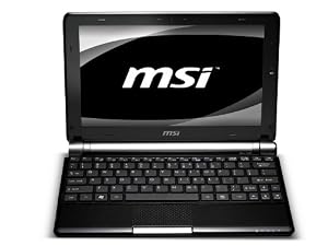 Image of MSI U160-472US 10-Inch Netbook - Black