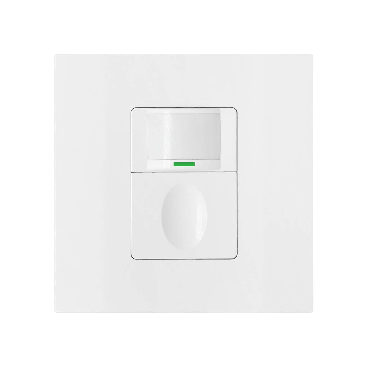 Motion Sensor Switch with Occupancy Sensor/Vacancy Sensor/On-Off Switch,Pir Motion Sensor Light Switch with Time Delay&LUX Setting Adjustable,10A,AC110~265V,PC Fireproof(Neutral Wire Required)