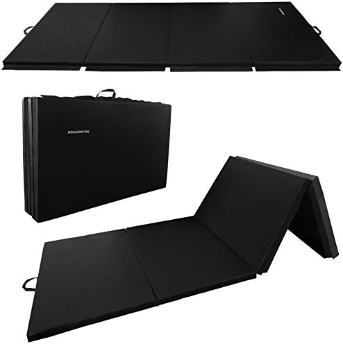 BalanceFrom GoGym All-Purpose 4'x10'x2 Extra Thick High Density Anti-Tear Gymnastics