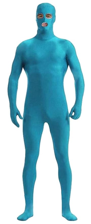SK Studio Erwachsener Herren und Kinder Spandex Lycra Unitard Ganzkörperanzug Lange Ärmel elastische Full Zentai Bodysuit Kos