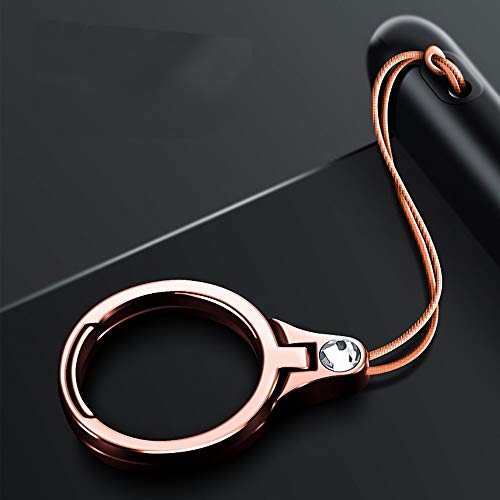 MXRS Cellphone Ring Stand Holder Lanyard 4 Pack Universal 2 in 1 Finger Ring Hand Wrist Strap Metal Stand Kickstand Finger Loop Grip for Cellphone, Phone Case, Camera and USB Drives