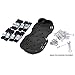 Premium Nylon Heavy Duty Lawn Aerator Shoes - 4 Adjustable Straps and Metal Buckles - Nylon Aerating Sandals with Zinc Alloy Buckles - Extra Spikes and Bonus Wrench Included