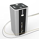 Portable Power Bank Phone Charger, Small & Rugged Battery Pack For Your Iphones,Tablets,MP3 or Any Device With a USB. Recharges (2) Cells at One Time! Up To 3 Charges For Camping, Hiking, Travel