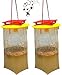 REDTOP Flycatchers Compact Size Twin Value Pack (2 Traps Included) - 100% Non-Toxic Disposable Outdoor Fly Trap - Designed to Attract Egg-Laying Females (1)