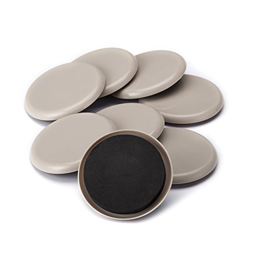 COZ Furniture Sliders, 8 Pack Sliders for Furniture Legs, 3.5 Inch