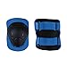 LANOVAGEAR Toddler Helmet for 3-8 Years Kids Helmet Knee Elbow Pads Wrist Guards Adjustable Bike Skating Skateboard Helmet for Kids