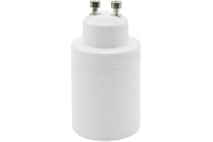3-Pack GU10 to E26 E27 Adapter Bayonet Screw Bulb Socket Converter High- Easy Install Wide Voltage Compatible